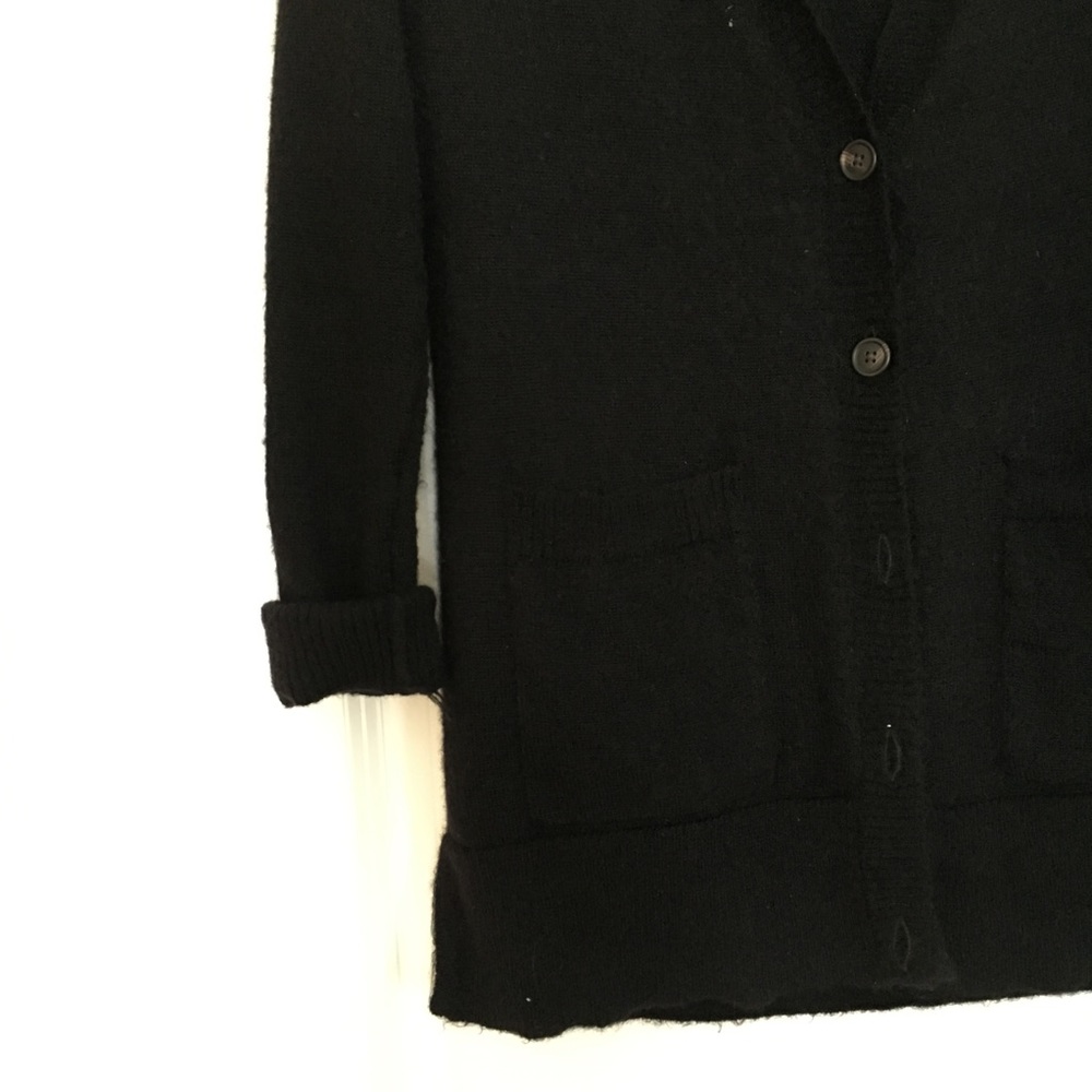 Black button up cardigan American Eagle